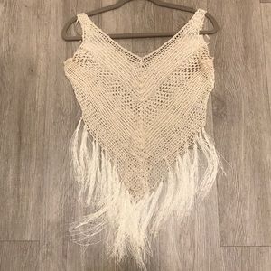 Crochet crop top